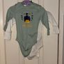 Two wild baby vests 2-6 months Image 5