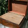 Antique 1800's Portable Writers Desk L-11,4" W-8" H5,3" Image 10