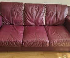 leather sofa
