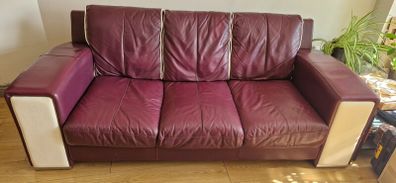 leather sofa