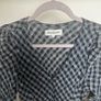 Lollys Laundry Check Midi Dress Sz 6UK 2US XS Black Long Sleeve Casual Classic Image 8