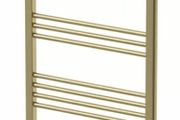 Heated towel rails Brushed Brass