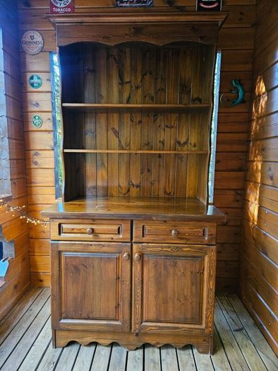 Large Solid Pine Welsh Dresser  Heavy, Traditiona
