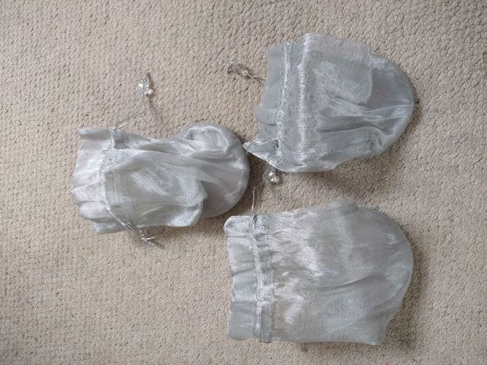 Silver gift bags