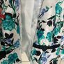 Isabella amazing women's blazer white with flowers size 12 Uk Image 5
