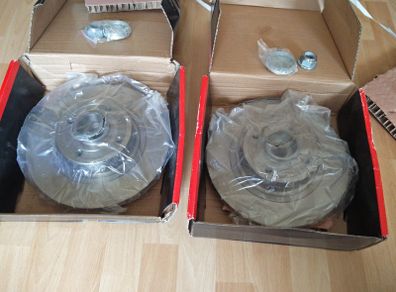 Rear Brake Discs (pair) With Bearing Kit 270mm Renault Megane ll Scenic ll Grand Scenic ll