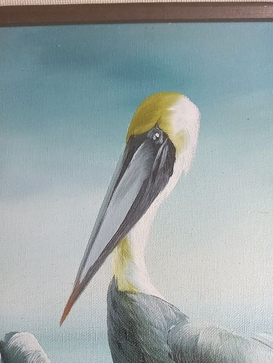 B Grant Pelicans oil on canvas