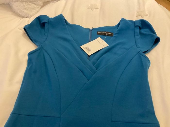 Beautiful brand new Dress Dorothy Perkins Petrol blue Uk 12