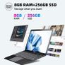 15.6 Inch Laptop Windows 11 8gb Ram 256gb Ssd Rom Celeron N4020c, Ips Fhd 1920 X 1080, Wifi 2.4/5.0g, 2 X Usb 3.0, Bluetooth 4.2, Tf Card Expansion Up To 512 Gb  (free Postage) Image 2