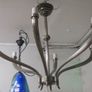 Steel Chandeliers - Pair available Image 2