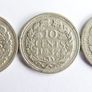 Netherlands, Wilhelmina I, 10 Cents, 1919-36-37, Silver Coins Image 3
