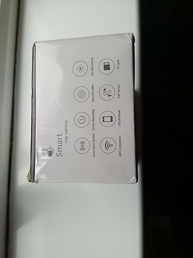 Wireless Pan/Tilt Camera with LED Light