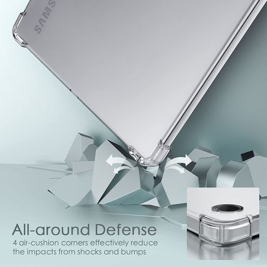 Clear Soft TPU Cover For Samsung Galaxy Tab A8 10.5 2021 ShockProof Bumper Case