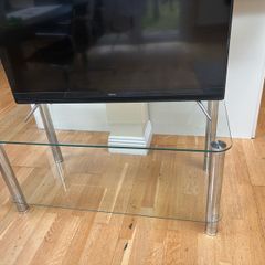 Glass TV Stand