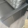 Faux leather sofa Image 3