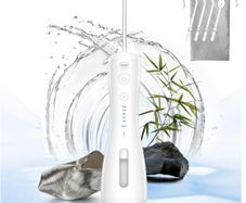 Water Flosser, Cordless, 6 Modes & IPX7 Waterproof Rechargeable Oral Irrigator Water Teeth Cleaner Floss Pick