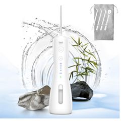 Water Flosser, Cordless, 6 Modes & IPX7 Waterproof Rechargeable Oral Irrigator Water Teeth Cleaner Floss Pick