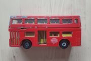 London Transport Bus Red Matchbox SuperKings 1972 Diecast Metal Model Vintage