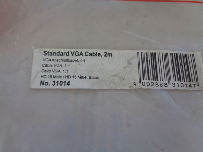 "Lindy" VGA Cable x 2 mtrs. for Sale