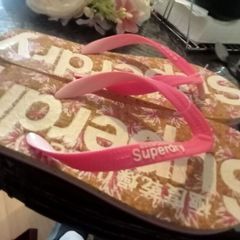 Super dry flip flops