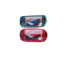 New Marine Blue Sleeping bag in a down-string bag - great for sleepovers, festivals and camping trips