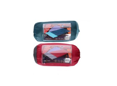 New Marine Blue Sleeping bag in a down-string bag - great for sleepovers, festivals and camping trips