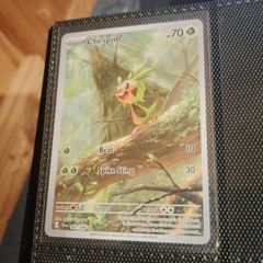 Chespin pokemon card from Chaos rising 087/086