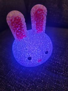 Light Up Bunny Ornament New Easter