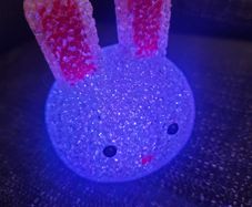 Light Up Bunny Ornament New Easter