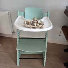Stokke Tripp Trapp highchair with newborn seat