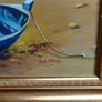 Can post! Vintage Framed Coastal Sunset Print ("A. Peters") Image 3
