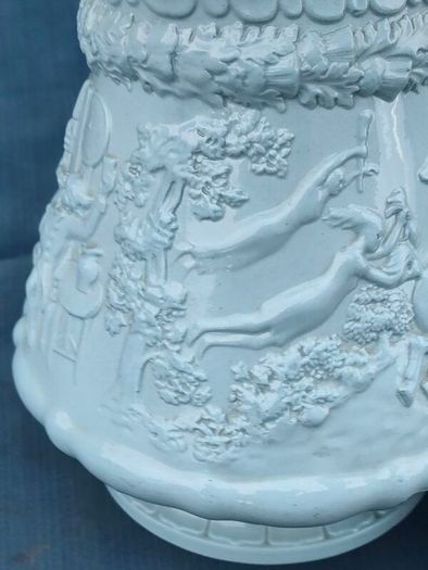 10" W.Ridgway Georgian Saltware Pitcher