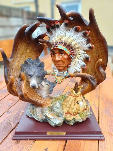 Vintage Native American Figure
