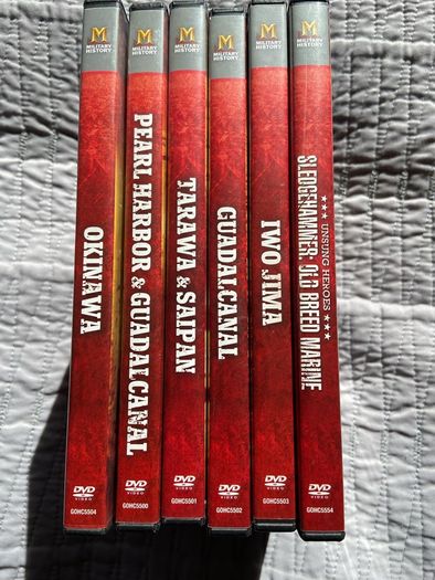 war documentaries from History Channel d dvd's