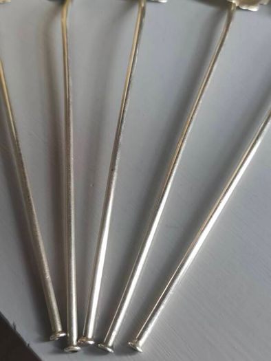 Sterling silver antique straw spoons set of 5