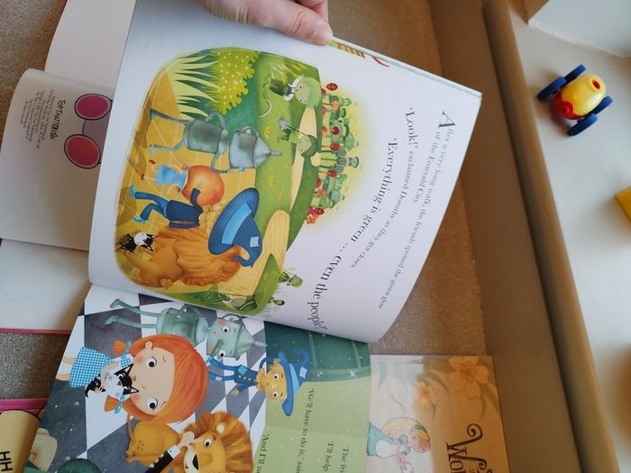 bundle of story books