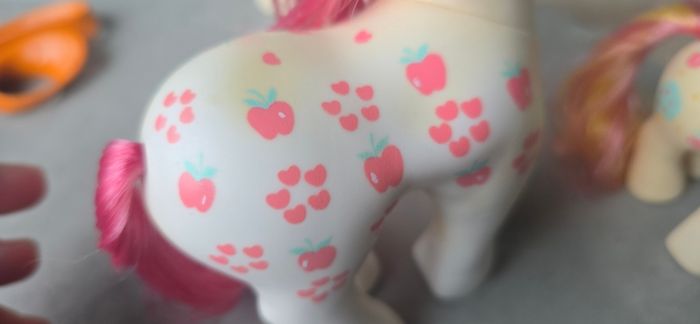Apple Delight Family Loving Families  Daddy Mammy Sister Daughter HK Hong Kong Version MLP G1 My Little Pony