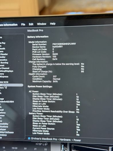 Apple Macbook M1 Pro 16", 16GB Ram, 512GB SSD