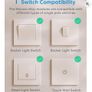 Meross MSS810 Smart Light Switch Module, DIY Wall Switch Module, Wireless Relay Image 6