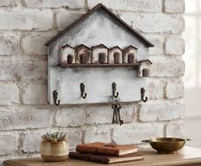 Handcrafted wooden key holder
