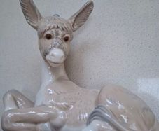 Vintage Nao Lladro Donkey