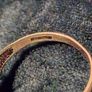 Vintage 9ct gold hematite signet  ring Image 2
