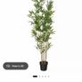 Artificial bamboo plant + vase Image 4