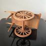 Handmade wooden cart Image 4