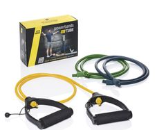 Lets Band Exercise Gym Resistance Powerbands Set Tube
