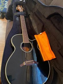 Crafter semi acoustic guitar