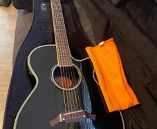 Crafter semi acoustic guitar