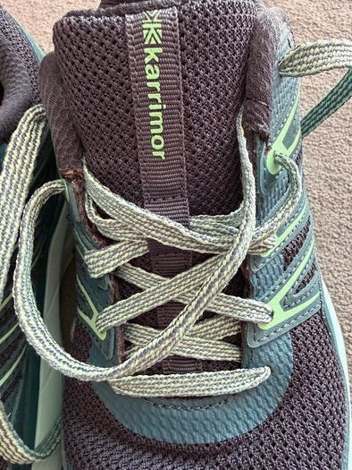 Karrimor Grey & Green Trail Runners UK Size 6