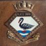 Handmade HMS Black Swan Royal Navy Crest Box Image 2