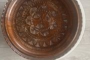 Old Hardwood Carved Tray